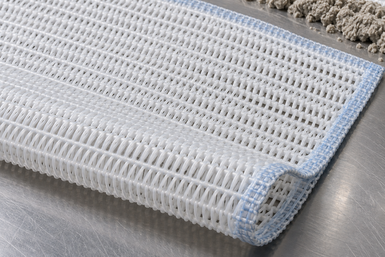 ສາຍແອວ Polyester Spiral Vacuum Filter Belt
